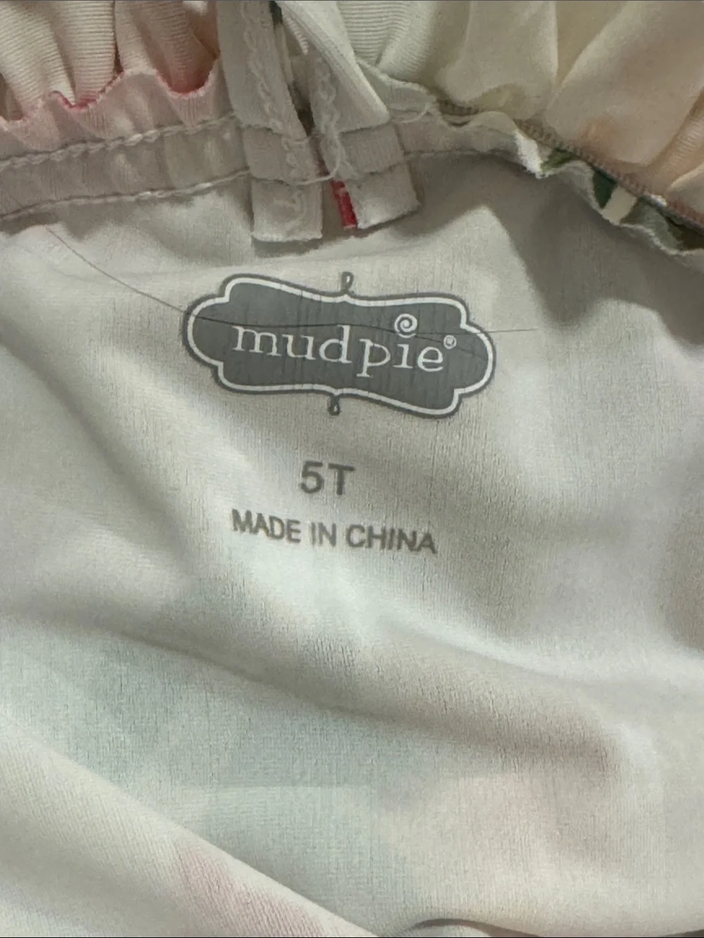 MUD PIE MUD PIE LARGE FLORAL SWIMSUIT Size 5